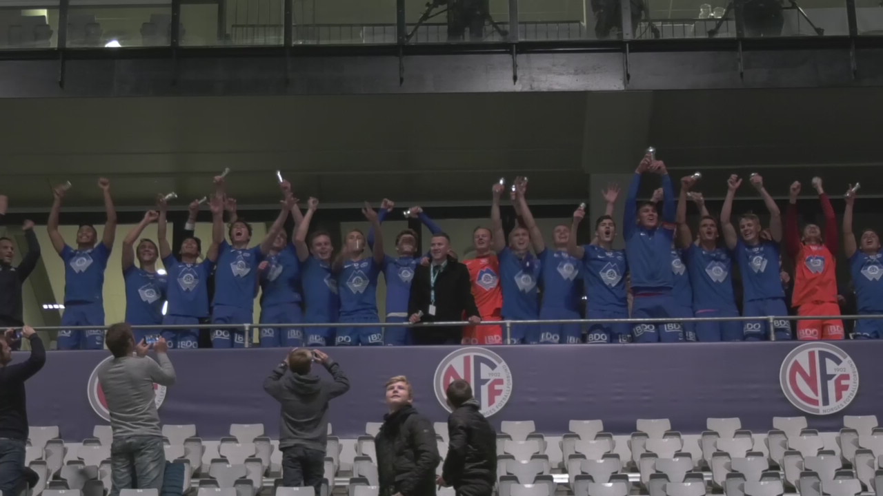 Feiringsbilder fra cupfinalen